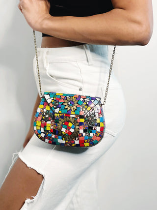Iris Mosaic Tile Purse shopwheninroam