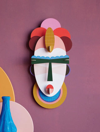 3D Cali Mask Modern Wall Art shopwheninroam