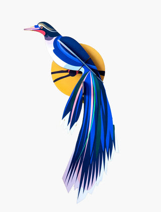3D Flores Paradise Bird Wall Art shopwheninroam
