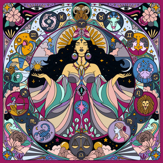 Zodiac Scarves 100% Silk - PREORDER