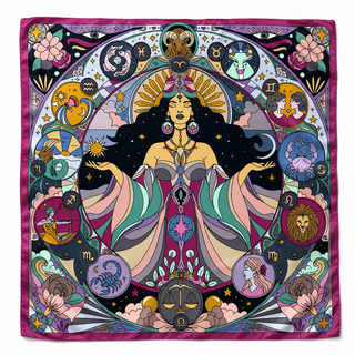 Zodiac Scarves 100% Silk - PREORDER