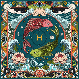 Zodiac Scarves 100% Silk - PREORDER