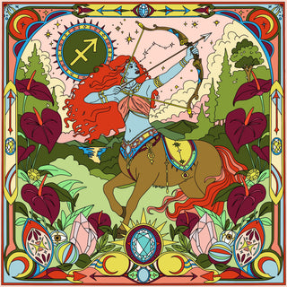 Zodiac Scarves 100% Silk - PREORDER
