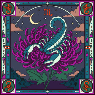 Zodiac Scarves 100% Silk - PREORDER