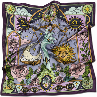 Zodiac Scarves 100% Silk - PREORDER