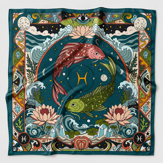 Zodiac Scarves 100% Silk - PREORDER