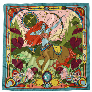 Zodiac Scarves 100% Silk - PREORDER