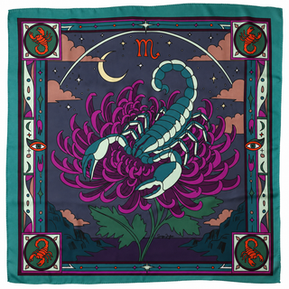 Zodiac Scarves 100% Silk - PREORDER